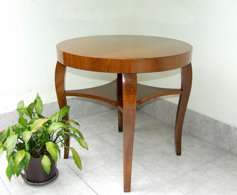Art Deco Circular Occasional Table.