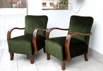 Pair of Art Deco Armchairs. 1920s.