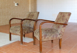 Pair of Art Deco Armchairs. £245
