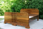 Art Deco Double Bed.