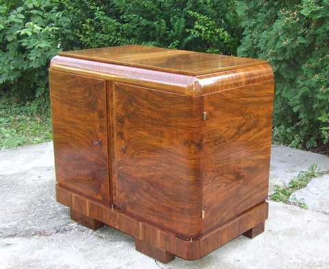Art deco side cabinet.