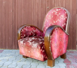 Art Deco armchair.