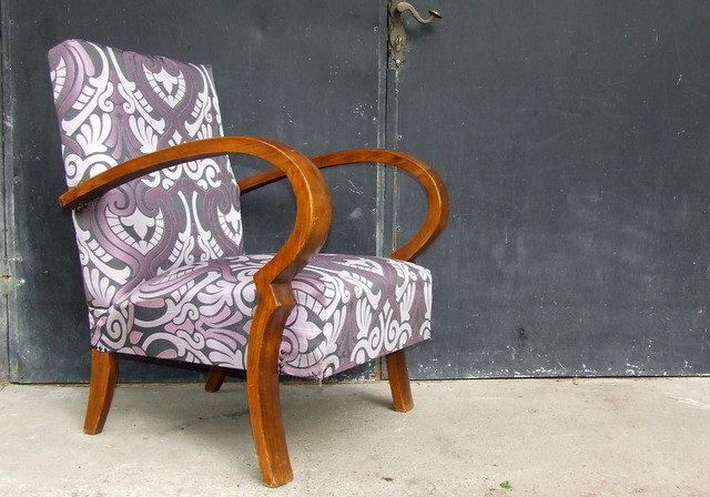 Art Deco armchair.
